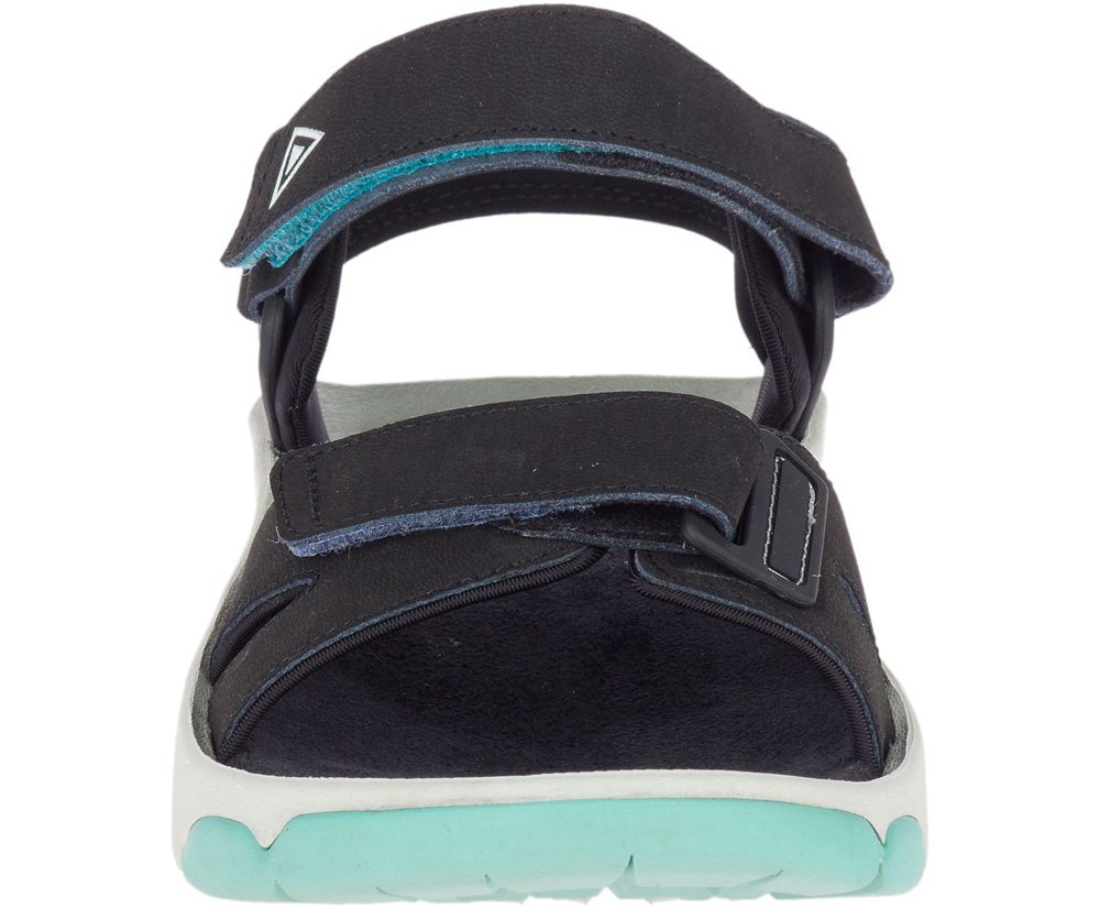 Sandalias Mujer - Merrell Belize Convertible - Negras - CNMP-72598